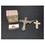 Crosses & Nativity Set