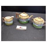 Nippon Matching Tea, Sugar, Creamer