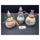 Jim Shore Snowmen
