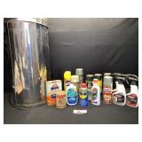 Misc Household Cleaners & Garbage Can