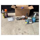 Box of Misc Car Cleaners