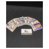 1991 All Pro Fleer 1-26 Football Cards