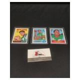 Three Joe Namath Topps