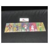 1994-95 Flair Basketball Hot Numbers - Five Cards