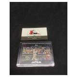 2007 Topps Derek Jeter, Mickey Mantle