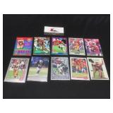 Ten Jerry Rice Cards