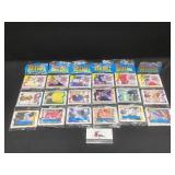 6-1990 Fleer Baseball Rack Packs
