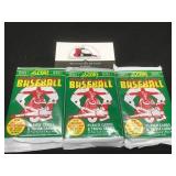 1991 Major League Score Cards