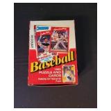 1990 Donruss Unopened Baseball Puzzle and Cards