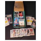 Box of Mixed Sports Cards