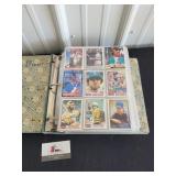 Binder of Baseball Cards