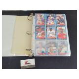 Binder of Baseball Cards