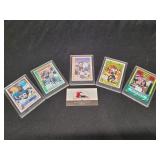 5 Football Cards
