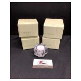 4 Galway Tulip Votive Irish Crystal