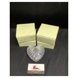 Galway Irish Crystal Heart Trinket Box