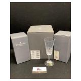 6 Waterford Crystal Champagne Flutes