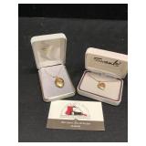 14kt Gold Filled Locket and Heart Locket