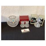Miscellaneous glass/crystal decor