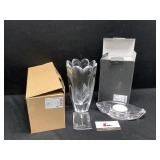 Orrefors Crystal Glass Vase