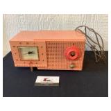 Westinghouse retro salmon radio