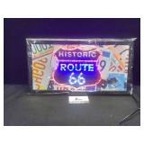 LED Route 66 sign