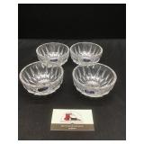 5 sets of 4 Gorham Crystal Bowls