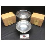 Oneida Silversmiths bowls