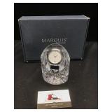 Marquis by Waterford Crystal clock