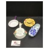 Misc Glass Decor and wall pockets