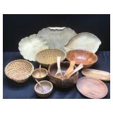 Wood Serving Bowls and Etc