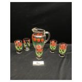 Pitcher and Glasses set