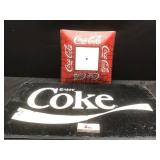 Coca Cola Rug and Globe
