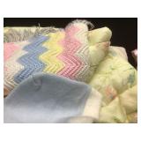 Vintage Baby Clothes and Blankets