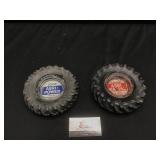 CO-OP advertiser ashtrays