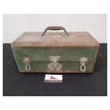 Vintage Metal Simonson Tackle Box