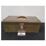 Vintage Park Metal Tackle Box