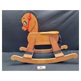 Wooden Rocking Horse