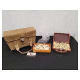 Ranchero Hard Sided Bag and Domino