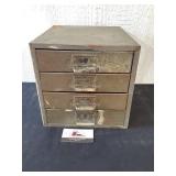 Metal Cabinet with Drawers