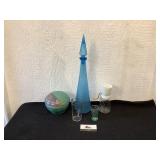 Miscellaneous glass and pottery