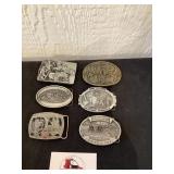 Firefighter belt buckle