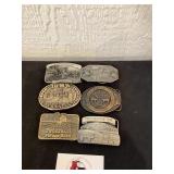 Iowa farmer belt buckle