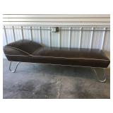 Vintage psychiatrist couch