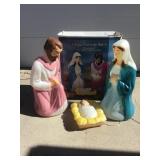 Blow Mold Nativity