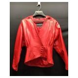 Wilsons Red Leather Jacket