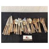 Silver plated silverware