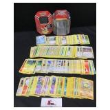 Pokémon Trading Cards and Tin