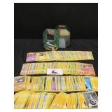 Pokémon Trading Cards and Tin