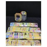 Pokémon Trading Cards and Tin