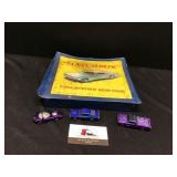 Matchbox Car Case with Redline Hot Wheel Cars